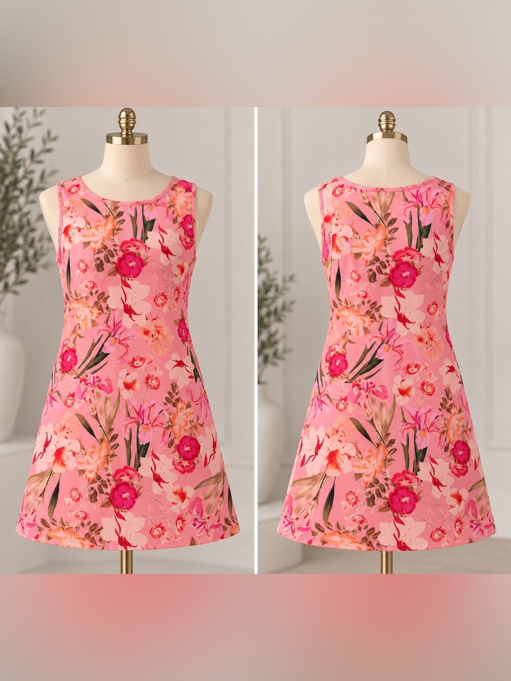 Zara floral dress
